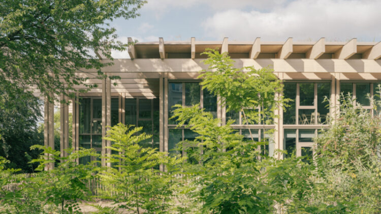 Parc de la Villette à Paris, le béton ou le bois… le Vice ou la Vertu…