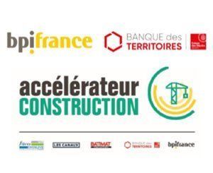 Bpifrance et la Banque des Territoires lancent la première promotion de l'Accélérateur Construction