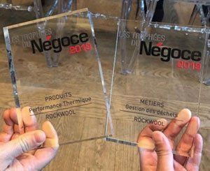 Rockwool remporte deux prix aux Trophées du Négoce