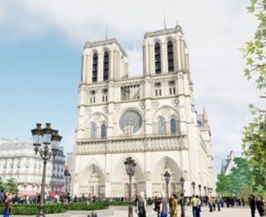 Les abords de Notre-Dame de Paris repensés via la réalité virtuelle
