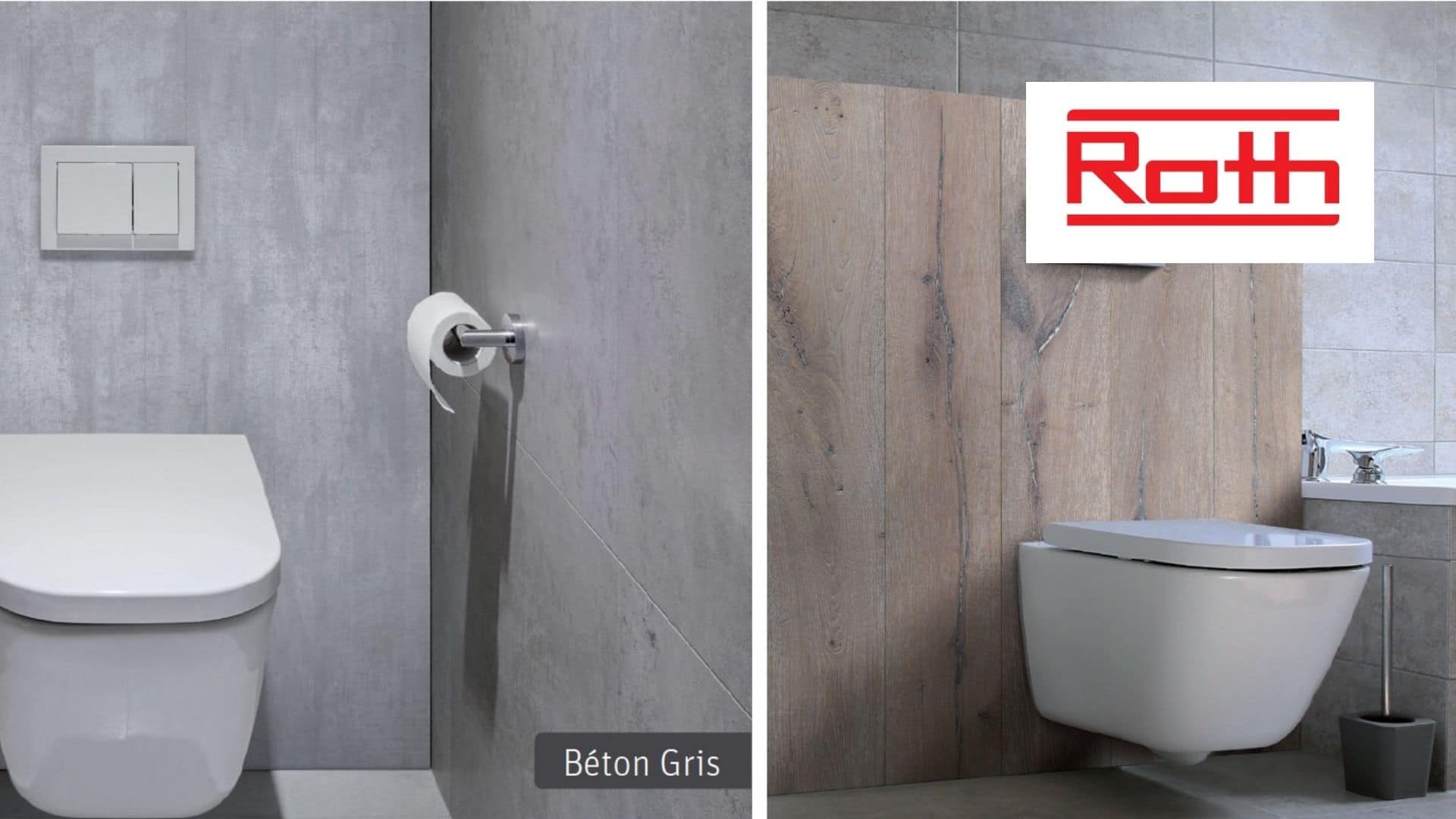 Panneaux muraux BATIPANEL habillage de bâti support La rénovation rapide et design pour salle de bain