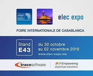 Trace Software participe au Salon Elec Expo à Casablanca au Maroc