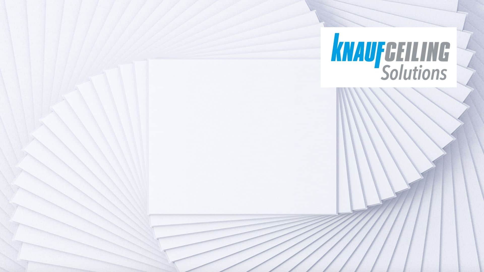 KNAUF CEILING SOLUTIONS lève le voile sur ADAGIO, sa nouvelle gamme minérale de plafonds : Visuellement saisissante et acoustiquement performante