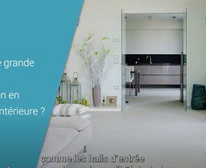 Le carreau de grande dimension, tendance architecturale