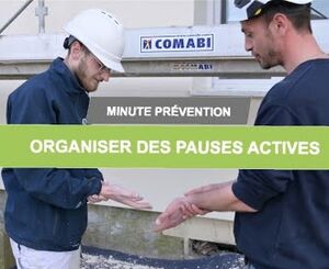 Minute Prévention : J'organise des pauses actives