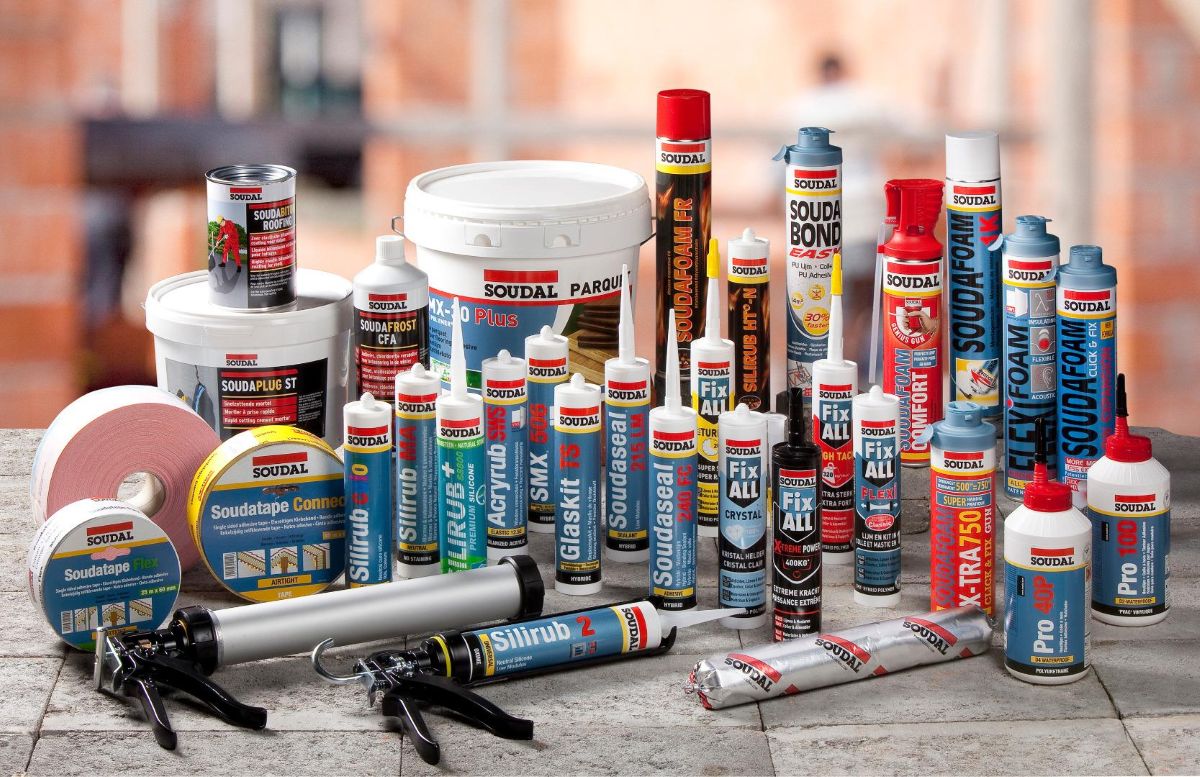 Soudal met en avant son expertise en colles et mastics hautes performances