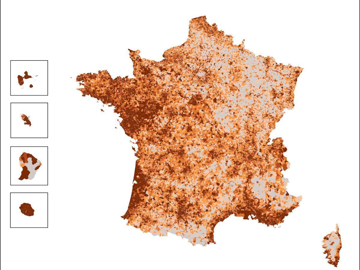 L'artificialisation des terres est repartie à la hausse en France