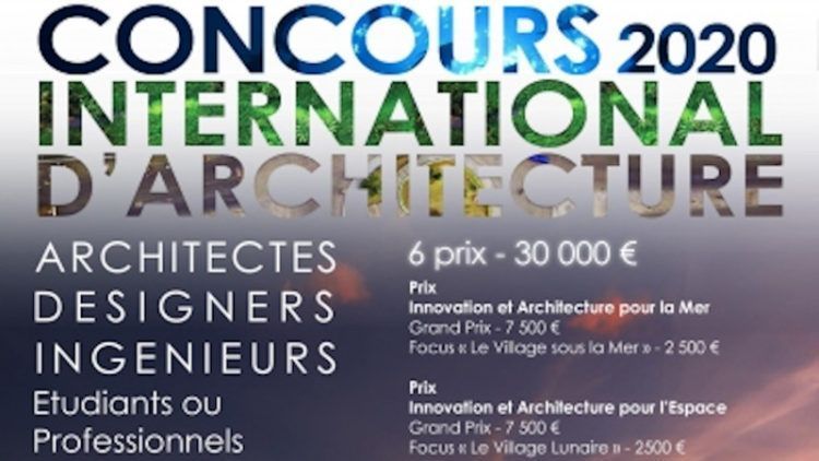 10ème Concours international d’Architecture de la Fondation Jacques Rougerie