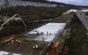 Le chantier du viaduc de Guerville entre dans une nouvelle phase