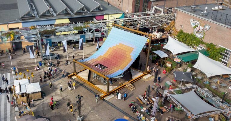 Le Pavillon Solaire à la Dutch Design Week : de la technologie à la conception solaire