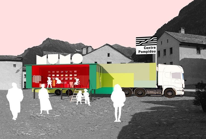 L’agence Hérault Arnod Architectures sélectionnée pour concevoir le futur camion-musée MuMo x Centre Pompidou