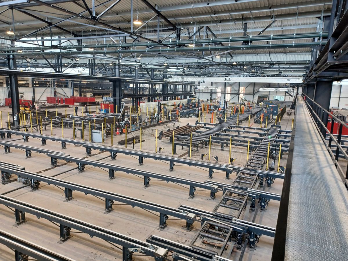 "Le Grand H", une nouvelle usine XXL de charpentes métalliques près de Nantes