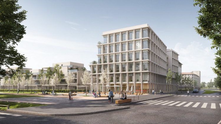 Z Architecture pour le siège régional de Demathieu Bard à Villeurbanne