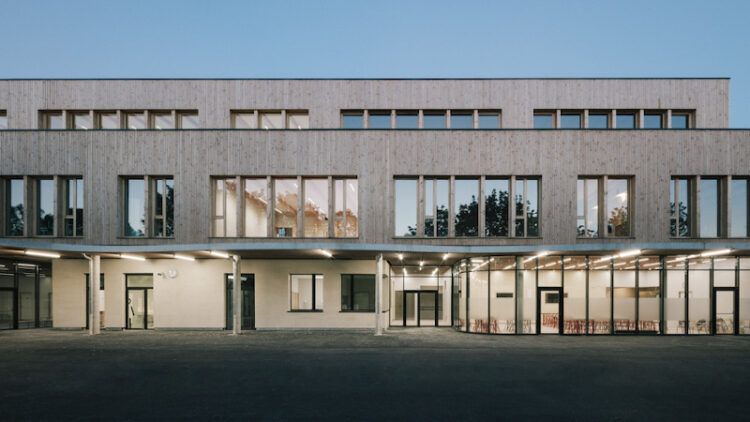 Une école en bois à Drancy signée Bond Society + Daudré-Vignier & associés