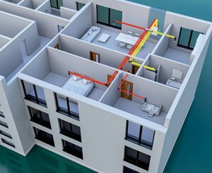 Zehnder ComfoAir Fit 100 nouvelle unité de ventilation double flux semi-décentralisée pour la rénovation