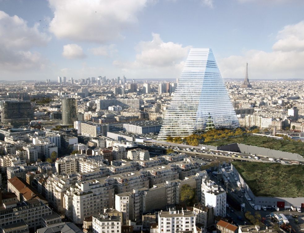 La construction de la Tour Triangle à Paris a commencé