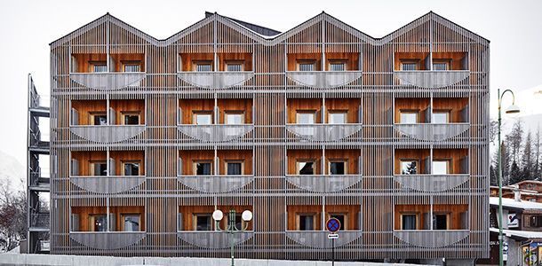 Tectoniques Architectes : The People Hostel aux Deux-Alpes