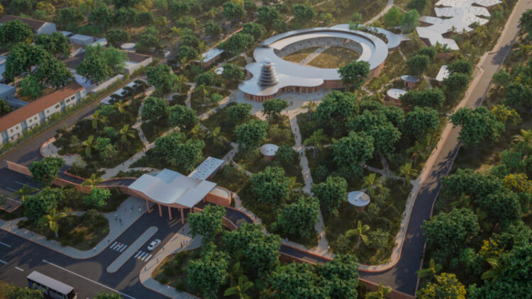 Au Togo, Centre des Cultures et Spiritualités Ewés par Francis Kéré