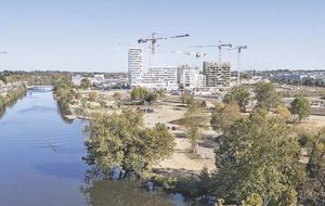 A Rennes, un quartier entier émerge au bord de la Vilaine