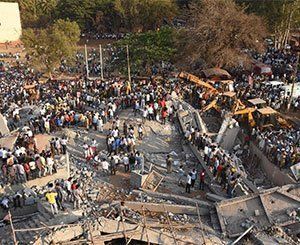 L'effondrement d'un immeuble en construction en Inde fait au moins 11 morts