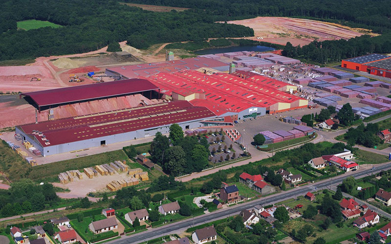 innovation en tuiles terre cuite 33 de consommation de gaz 1500 tonnes de co2 vit es sur le site de saint germer de fly