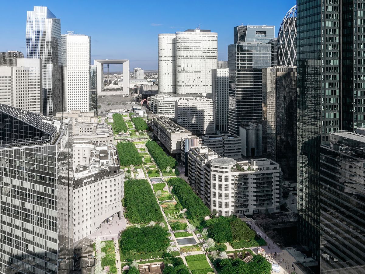La Défense vise à devenir un grand jardin urbain avec son projet "Le Parc"
