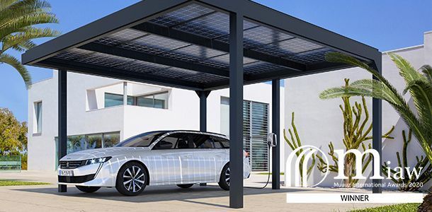 Sepalumic : Carport photovoltaïque « SOLCAR SYSTEM »