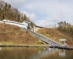 Le Plan incliné, un ascenseur à bateaux dans le massif des Vosges, reçoit le label "Patrimoine du XXe siècle"