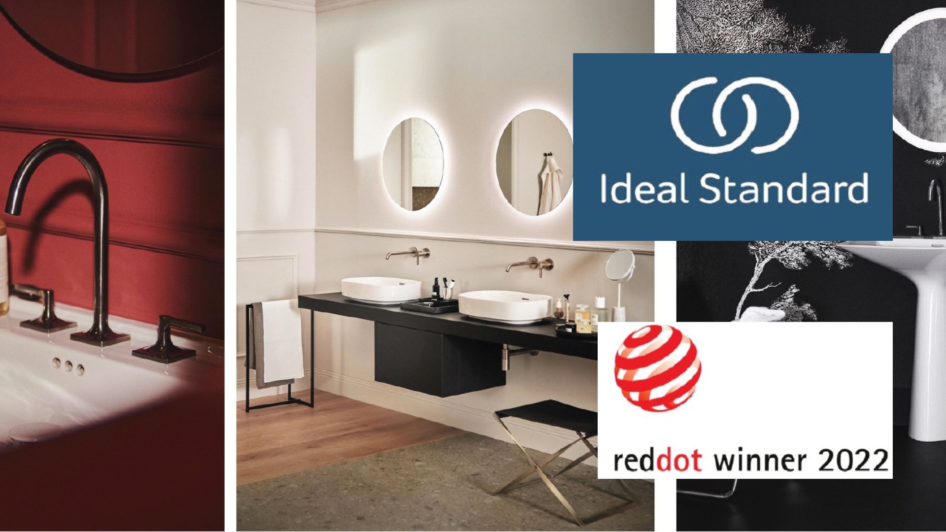 IDEAL STANDARD célèbre sa victoire après avoir remporté quatre prix aux red dot design awards 2022