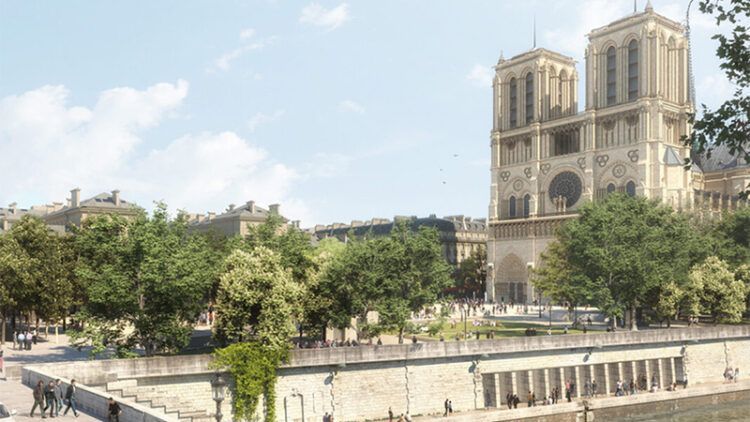 Une nouvelle folie pour le parvis de Notre-Dame de Paris