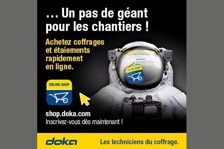 Découvrez la boutique en ligne Doka France !
