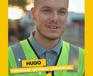 Hugo, Conseiller Technico-Commercial - Groupe Kiloutou