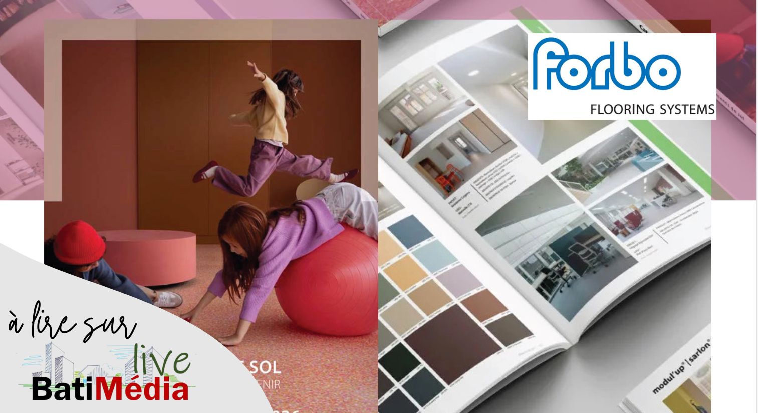 Le Nouveau Catalogue FORBO FLOORING 2025-2026 est disponible !