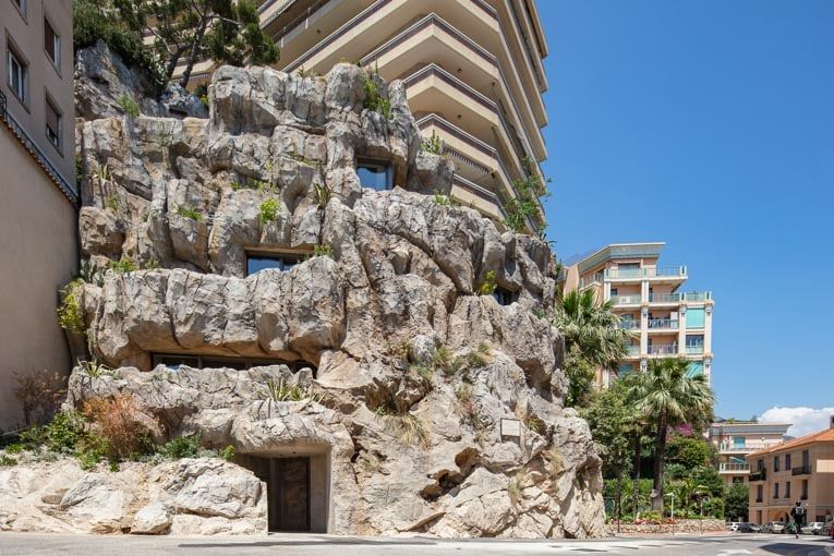 La villa troglodyte de Monaco