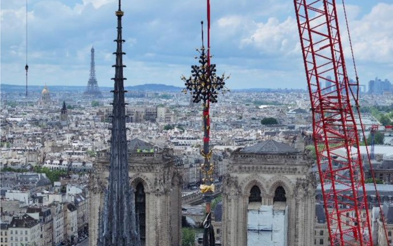 notre dame de paris deux nouvelles tapes majeures franchies