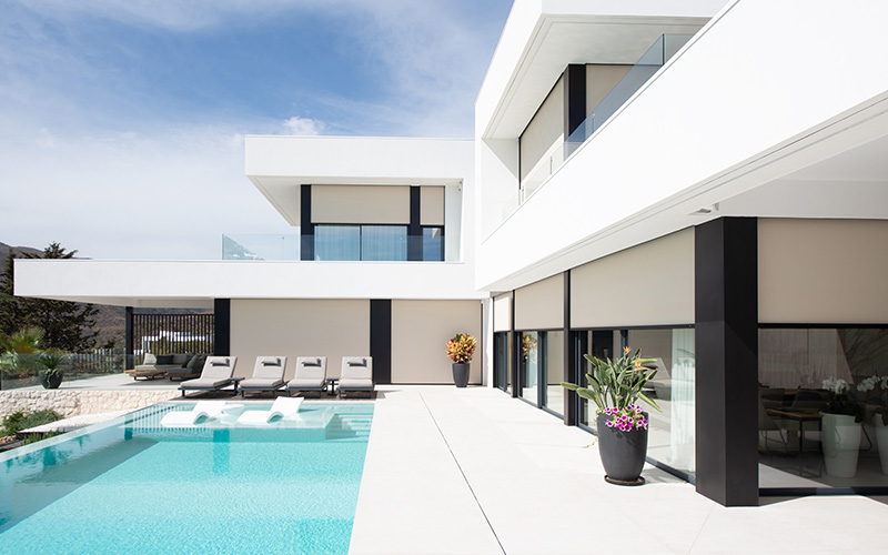 stores fixscreen minimal confort interieur et vue degagee