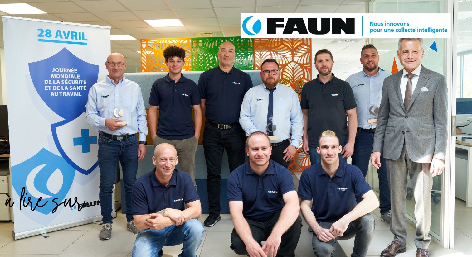 Sécurité et santé au travail : FAUN s’engage aux côtés de ses collaborateurs