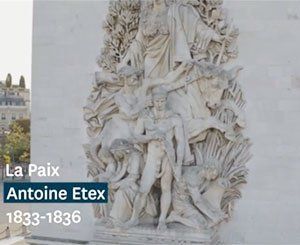 La Paix sur l'Arc de triomphe