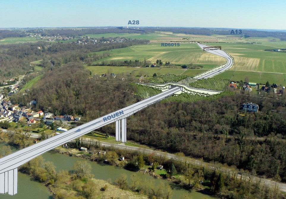 Projet autouroutier à Rouen: rejet des recours devant le Conseil d'Etat