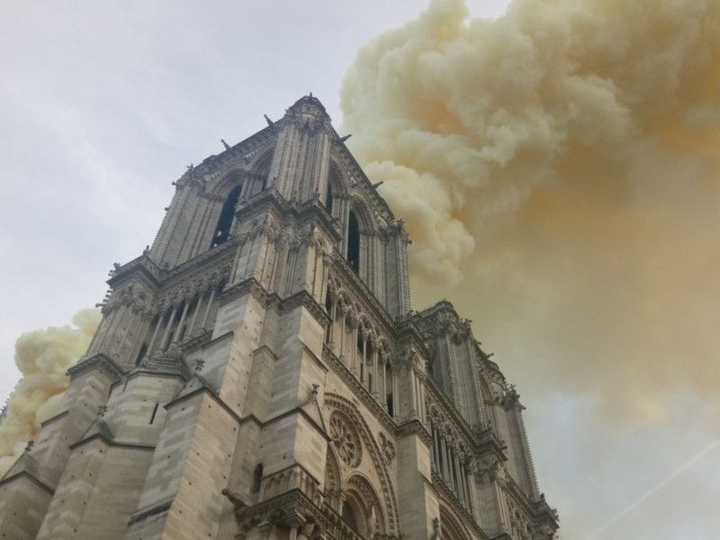 Notre-Dame de Paris touchée par un incendie majeur