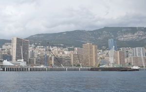 Monaco: le chantier de l'extension en mer ralenti mais pas stoppé