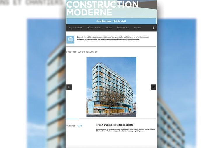 “Construction Moderne” en version numérique