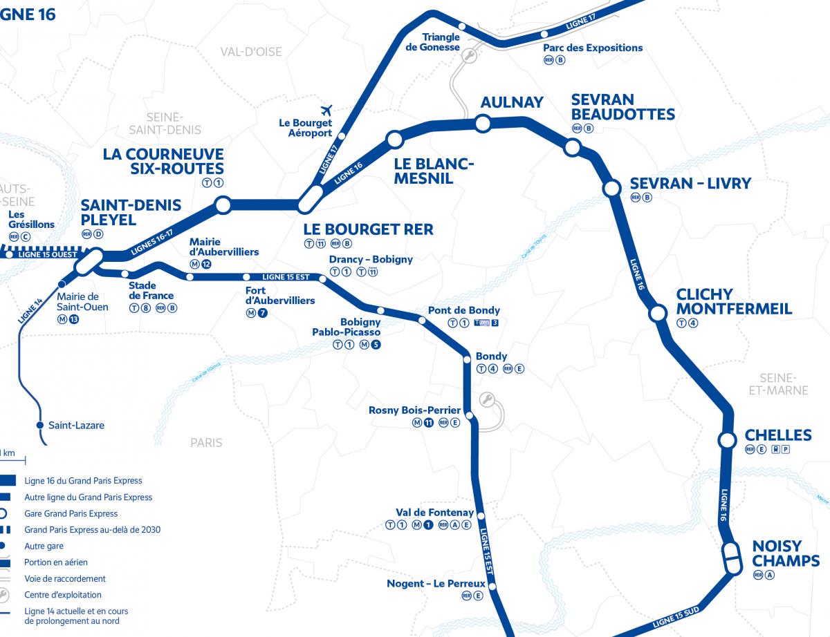 La Société du Grand Paris attribue le dernier marché de génie-civil de la ligne 16