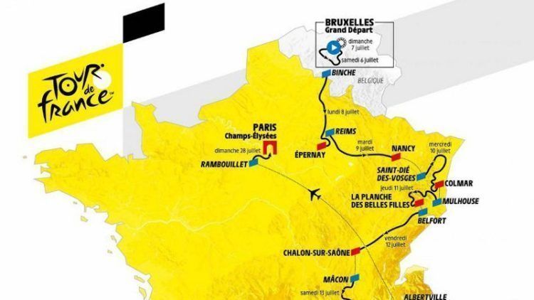 Face au patrimoine lénifiant, un Tour de France contemporain – 1ère semaine