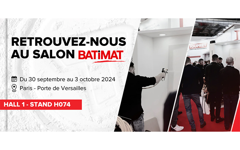 toupret annonce sa participation au salon batimat 2024