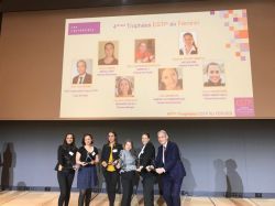 Les lauréates de la quatrième édition d'ESTP au Féminin