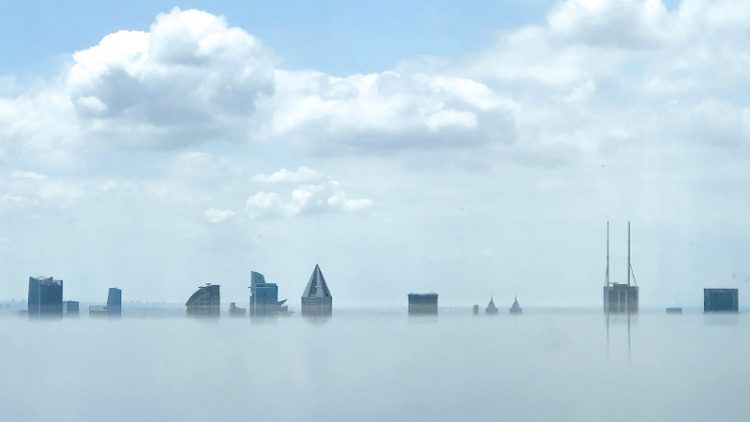 Une librairie au-dessus des nuages à Shanghai par Wutopia Lab