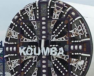 Baptême de « Koumba », un des trois tunneliers du prolongement sud de la Ligne 14