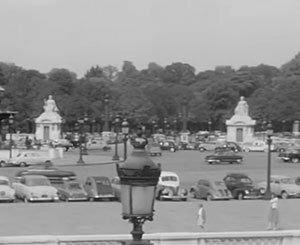 La circulation sur la place de la Concorde, en 1958 | Histoire de Paris