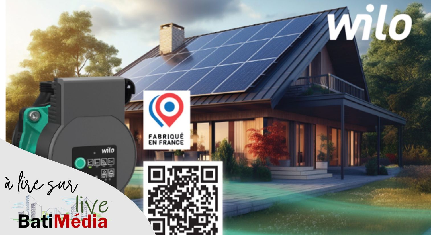 Wilo-Varios PICO-STG, la solution idéale pour les installations solaires et géothermiques